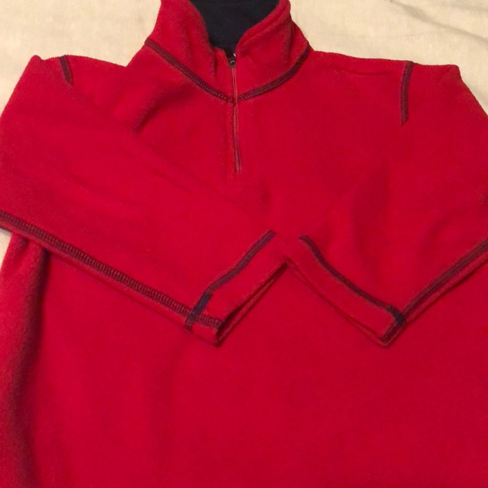 Lands End fleece sweatshirt